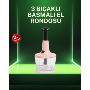 Geniş Hazneli Manuel Doğrayıcı Ev Tipi Kullanım