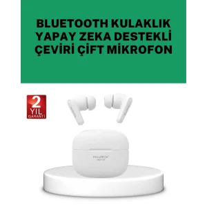 Gerçek Zamanlı Çeviri Özellikli Kablosuz Kulaklık Profesyonel Kullanım
