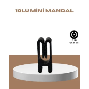 Gıda Saklama Mandalı Tazelik Koruyucu 10’lu Set