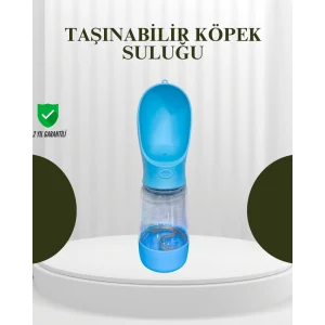 Gıda Sınıfı Malzemeli Evcil Hayvan Su Şişesi BPA İçermez Tek Tuş Kontrol