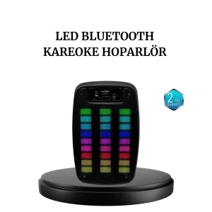 GTS 1793 Kablosuz Bluetooth Hoparlör 6.5 İnç Işıklı ve Güçlü Bass