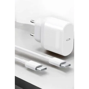 Güç Adaptörü ve Kablosu Şarj Aleti 15/15 Pro Max Uyumlu Hızlı Şarj