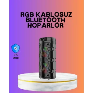 Güçlü Bass ve Net Tiz Özellikli Kablosuz Hoparlör