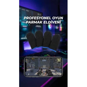 Hassas Kontrol Sunan Oyuncu Parmaklık Eldiven Seti 4lü