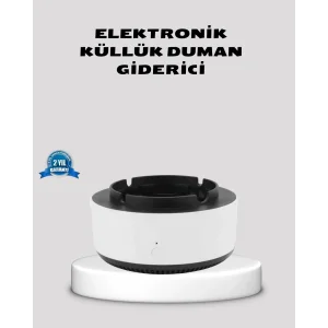Hava Temizleyici Küllük – Sigara Dumanı Filtreli, Sessiz Çalışan, Şık Tasarım
