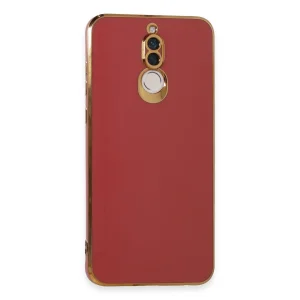 Huawei Mate 10 Lite Kılıf Volet Silikon - Kırmızı