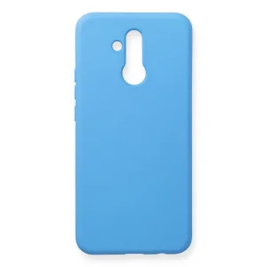 Huawei Mate 20 Lite Kılıf Nano İçi Kadife Silikon - Mavi