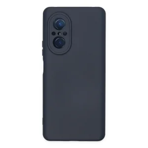 Huawei Nova 9 Se Kılıf Nano İçi Kadife Silikon - Lacivert