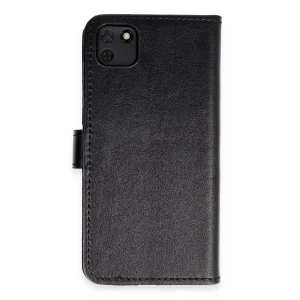 Huawei Y5p Kılıf Trend S Plus Kapaklı Kılıf - Siyah