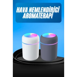 Humidifier LED Işıklı Mini Ortam Oda Kokusu Aromaterapi Buhardanlık