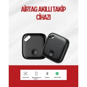 iOS Uyumlu Smart Tag | Uzun Pil Ömrü | Bul Uygulaması ile Entegre Akıllı Takip Cihazı