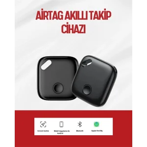 iOS Uyumlu Smart Tag | Uzun Pil Ömrü | Bul Uygulaması ile Entegre Akıllı Takip Cihazı