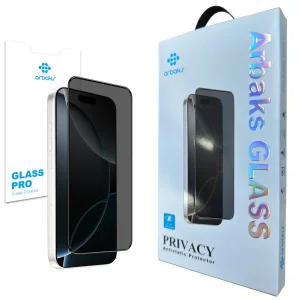 IP 16 Pro – İphone Hayalet Antistatik ESD Cam Tam Kaplayan Arbaks
