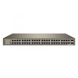 IP-COM G3350F 48 PORT GIGABIT + 2X1GB SFP UPLINK L2 CLOUD YÖNETİLEBİLİR RACKMOUNT SWITCH