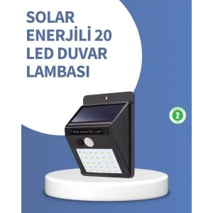 IP65 Dayanıklı Solar Enerjili Dış Cephe Aydınlatma