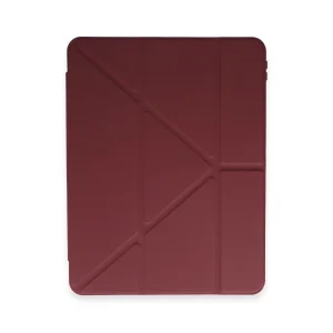 İpad Pro 12.9 (2021) Kılıf Kalemlikli Mars Tablet Kılıfı - Mürdüm