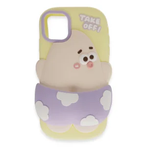 İphone 11 Kılıf Poky Karakter Silikon Kapak - Desen 5