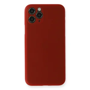 İphone 11 Pro Kılıf Pp Ultra İnce Kapak - Kırmızı