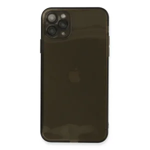 İphone 11 Pro Max Kılıf Fly Lens Silikon - Siyah