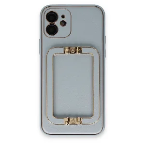 İphone 12 Kılıf Coco Elit Kapak - Turkuaz