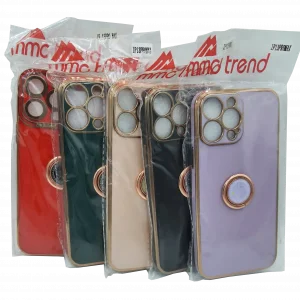 iPhone 12 – Lazer Yüzüklü Silikon Kılıf