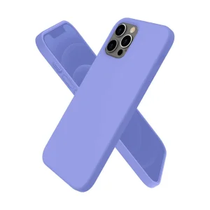 İphone 12 Pro Kılıf First Silikon - Mor