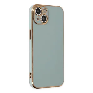 İphone 13 Kılıf Volet Silikon - Açık Yeşil