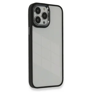 İphone 13 Pro Kılıf Dora Kapak - Siyah