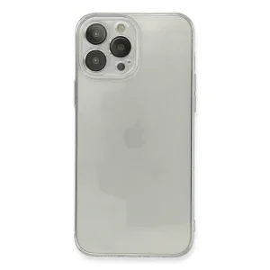 İphone 13 Pro Kılıf Fly Lens Silikon - Şeffaf