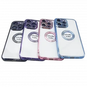 İphone 14 Pro Max – Kılıf Magsafe Cd Lazer Silikon Kılıf