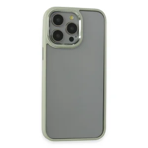 İphone 14 Pro Max Kılıf Power Silikon - Yeşil