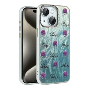 İphone 15 Kılıf Blade Aynalı Desenli Kapak - Desen 9