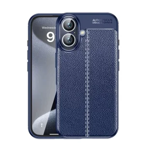 İphone 16 Kılıf Auto Focus Kapak - Lacivert