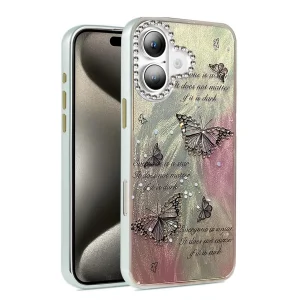 İphone 16 Kılıf Blade Aynalı Desenli Kapak - Desen 6