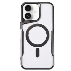 İphone 16 Plus Kılıf Boyi Magsafe Silikon Kapak - Siyah