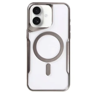 İphone 16 Plus Kılıf Boyi Magsafe Silikon Kapak - Titan Gri