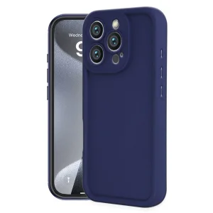 İphone 16 Pro Max Kılıf Viera Silikon - Lacivert