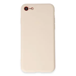 İphone 7 Kılıf First Silikon - Krem