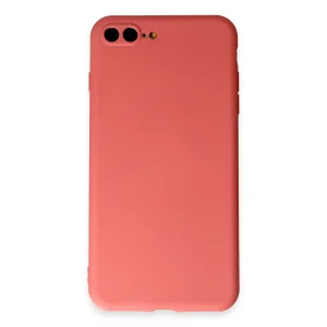 İphone 7 Plus Kılıf First Silikon - Kiremit