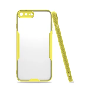 İphone 7 Plus Kılıf Platin Silikon - Sarı
