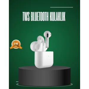 iPhone Pro ve Pro Max Uyumlu TWS Bluetooth Kulaklık Gürültü Engelleyici