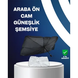 Isı ve UV Engelleyici Güneşlik – 360° Bükülebilir Şemsiye Sapı ile Konfor