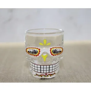 İstanbul Temalı Cam Kurukafa Shot Bardak