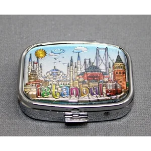 İstanbul Temalı İlaç Kutusu - Model 14