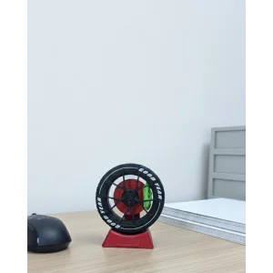 Jant Tasarımlı Masa Üstü Ofis Dekoru Spor Tasarım Aksesuar