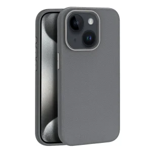 Joko İphone 15 Kılıf Wonder Deri Magsafe Kapak - Titan Gri