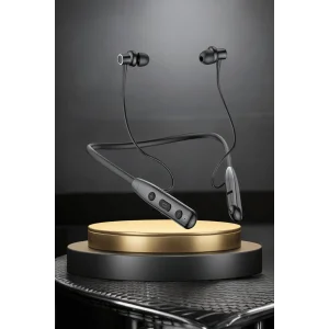 Kablolu Bluetooth Kulaklık Boyun Bantlı ANC Özelliği Yüksek Ses Kaliteli 100 saat