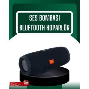 Kablosuz Hoparlör 12 Saat Çalma Süresi USB AUX TF Kart Destekli