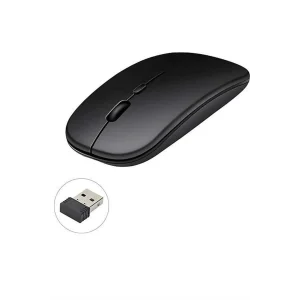 Kablosuz Mouse Fare Şarjlı Bluetooth Wireless Çift Modlu Sessiz