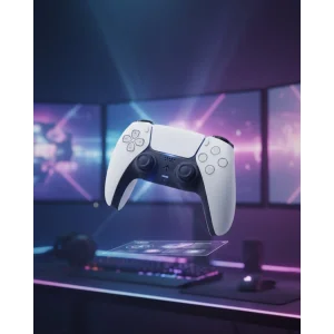 Kablosuz PS5 Oyun Kumandası Hızlı Tepki ve Ergonomik Tutuş